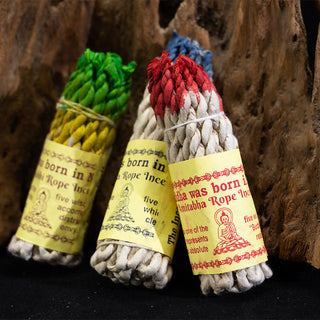 Buddha Gift Nepal Rope Incense Purify Healing Meditation Incense