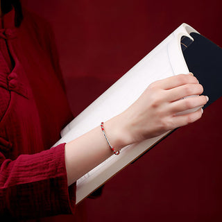 Buddha Gift Tibet Handmade Multicolored Bamboo Protection Braided String Bracelet