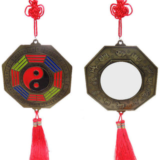 Buddha Gift Feng Shui Bagua Map Chinese Knotting Harmony Energy Map Mirror