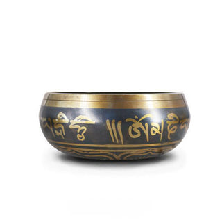 Buddha Gift Tibetan Meditation Bowl for Healing and Mindfulness Om Mani Padme Hum Singing Bowl