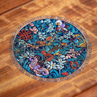 Buddha Gift Antique Handmade Rosewood Jewelry Storage Box Lockable Large Double Layer Flower Wooden Gift Organizer Box