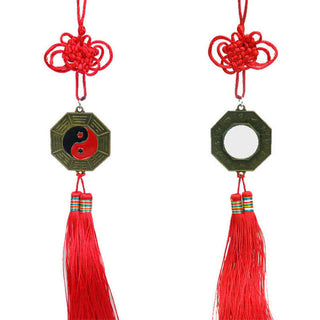 Buddha Gift Feng Shui Bagua Map Chinese Knotting Harmony Energy Map Mirror