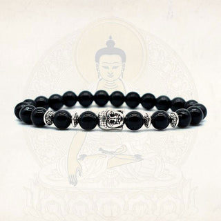 Buddha Gift Amethyst Love Healing Bracelet