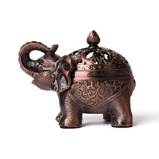 Buddha Gift Elephant Alloy Incense Holder Home Decoration Incense Burner
