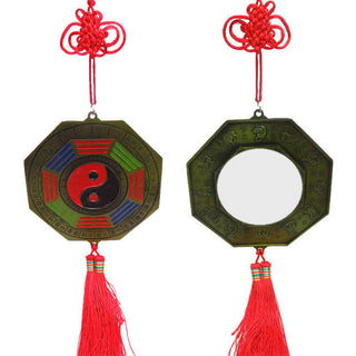 Buddha Gift Feng Shui Bagua Map Chinese Knotting Harmony Energy Map Mirror