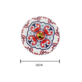 Buddha Gift Colorful Pattern Ceramic Blessing Stick Incense Burner