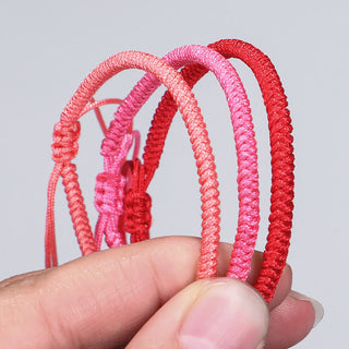 Buddha Gift Tibetan 3Pcs King Kong Knot Protection Braided Bracelet
