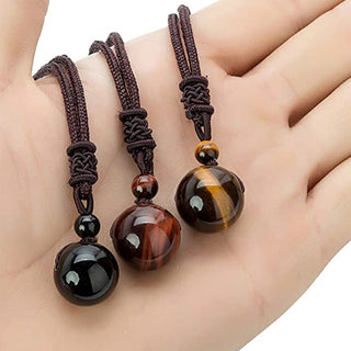 Buddha Gift Tibetan Tiger's Eye Protection Necklace