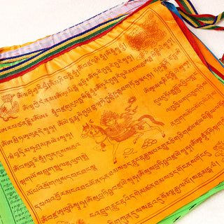 Buddha Gift Outdoor Long-lasting Windhorse 20 Pcs Prayer Flag