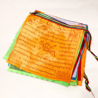Buddha Gift Outdoor Long-lasting Windhorse 20 Pcs Prayer Flag