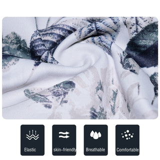 Buddha Gift Flowers Leaves Print Pants Sports Fitness Yoga Leggings Women's Yoga Pants