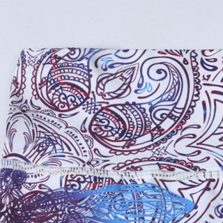 Buddha Gift Flowers Leaves Birds Print Pants Sports Fitness Yoga Leggings Women's Yoga Pants