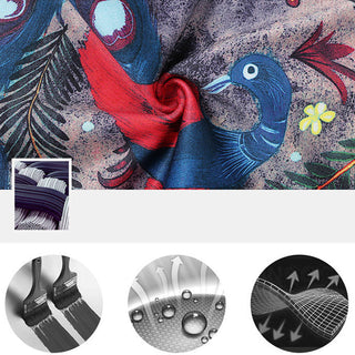 Buddha Gift Red Blue Peacock Feather Print Pants Sports Fitness Yoga Leggings Women's Yoga Pants