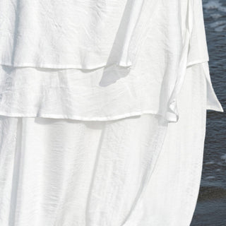 Buddha Gift 2Pcs White Tai Chi Meditation Yoga Zen Cotton Linen Clothing Top Pants Women's Set