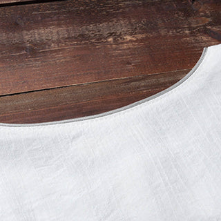 Buddha Gift 2Pcs Simple Design White Top Pants Meditation Yoga Zen Tai Chi Cotton Linen Clothing Women's Set