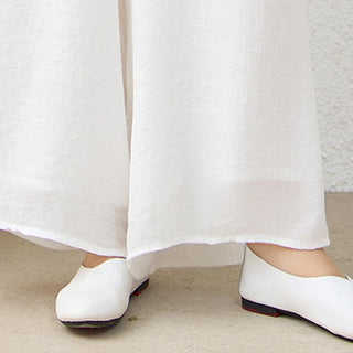 Buddha Gift 2Pcs Simple Chinese Frog Button Design Top Pants Meditation Yoga Zen Tai Chi Cotton Clothing Women's Set