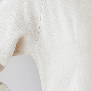 Buddha Gift 2Pcs Chinese Frog Button Design Zen Tai Chi Meditation Clothing Cotton Linen Top Pants Women's Set