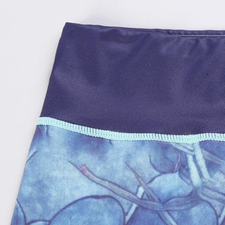 Buddha Gift Lotus Flower Print Design Pants Sports Fitness Yoga Leggings Women's Yoga Pants