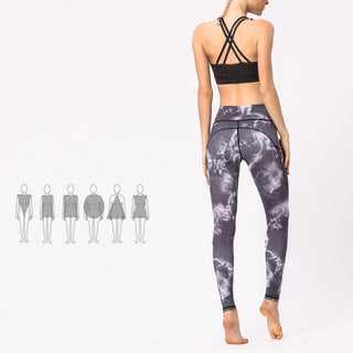 Buddha Gift Colorful Print Pants Sports Exercise Fitness Leggings Women's Yoga Pants