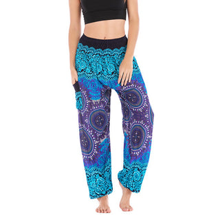 Buddha Gift Boho Loose Harem Trousers Women's Yoga Pants