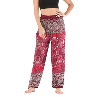 Buddha Gift Boho Loose Harem Trousers Women's Yoga Pants