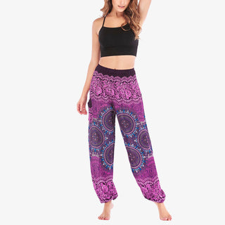 Buddha Gift Boho Loose Harem Trousers Women's Yoga Pants
