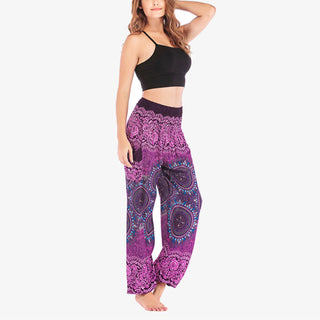 Buddha Gift Boho Loose Harem Trousers Women's Yoga Pants