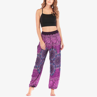 Buddha Gift Boho Loose Harem Trousers Women's Yoga Pants