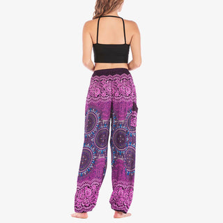 Buddha Gift Boho Loose Harem Trousers Women's Yoga Pants