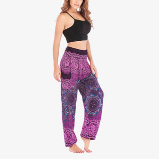 Buddha Gift Boho Loose Harem Trousers Women's Yoga Pants