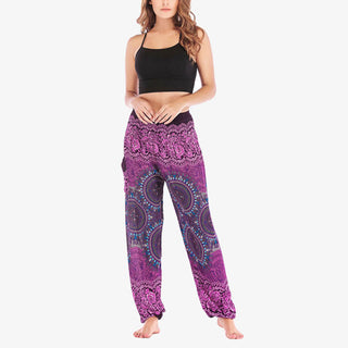 Buddha Gift Boho Loose Harem Trousers Women's Yoga Pants