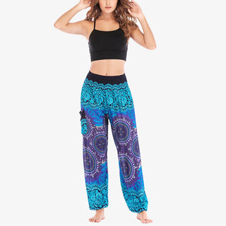 Buddha Gift Boho Loose Harem Trousers Women's Yoga Pants