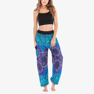 Buddha Gift Boho Loose Harem Trousers Women's Yoga Pants