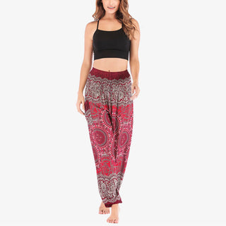 Buddha Gift Boho Loose Harem Trousers Women's Yoga Pants