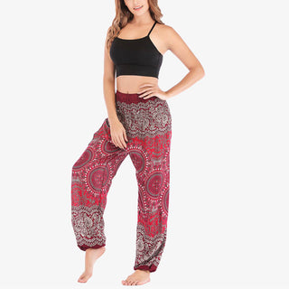 Buddha Gift Boho Loose Harem Trousers Women's Yoga Pants