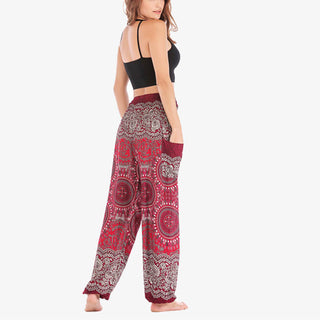 Buddha Gift Boho Loose Harem Trousers Women's Yoga Pants