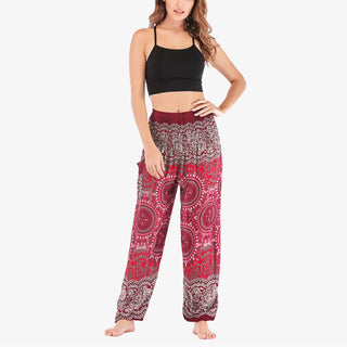 Buddha Gift Boho Loose Harem Trousers Women's Yoga Pants