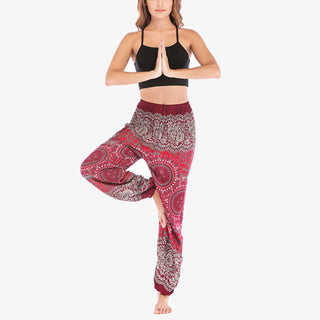 Buddha Gift Boho Loose Harem Trousers Women's Yoga Pants