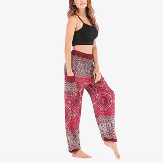 Buddha Gift Boho Loose Harem Trousers Women's Yoga Pants