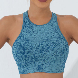 Buddha Gift Seamless Fitness Crop Tank Top High Waist Leggings Pants Sports Gym Yoga Outfits