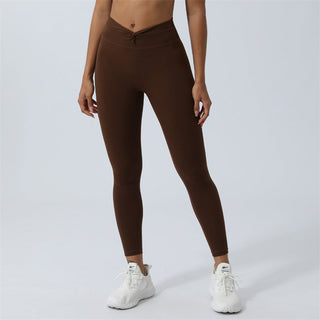 Buddha Gift Women Workout Long Sleeve Crisscross Backless Top Tee Leggings Sports Fitness Yoga Outfit