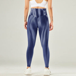 Buddha Gift Seamless Tie Dye Print Pants Sports High Waist Leggings Women's Yoga Pants