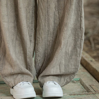 Buddha Gift Retro Tie Dye Harem Pants Casual Women's Yoga Pants With Pockets