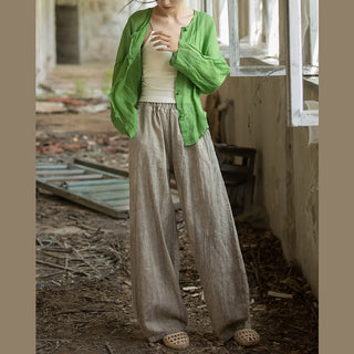 Buddha Gift Retro Tie Dye Harem Pants Casual Women's Yoga Pants With Pockets