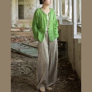 Buddha Gift Retro Tie Dye Harem Pants Casual Women's Yoga Pants With Pockets