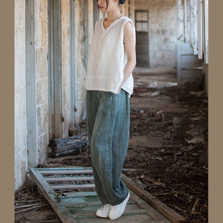 Buddha Gift Retro Tie Dye Harem Pants Casual Women's Yoga Pants With Pockets