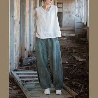 Buddha Gift Retro Tie Dye Harem Pants Casual Women's Yoga Pants With Pockets