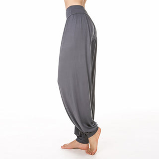 Buddha Gift Solid Color Modal Yoga Dance Long Harem Pants