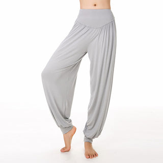 Buddha Gift Solid Color Modal Yoga Dance Long Harem Pants