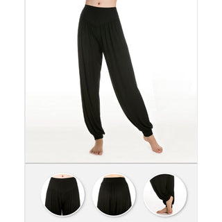 Buddha Gift Solid Color Modal Yoga Dance Long Harem Pants